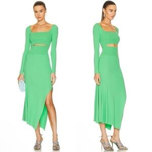 ALC Clara Asymmetrical Cut-Out Dress
